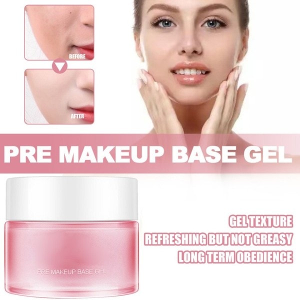 1 Pc 30ml Invisible Pore Base Gel Cream Pores Face Primer Ansiktsbehandling for Daglig Kvinner Pore Base Gel Cream