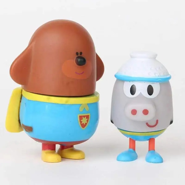 6 kpl sarjakuva anime duggee toiminta figuurit kokoelma malli nukke lelut koriste lapset lelut