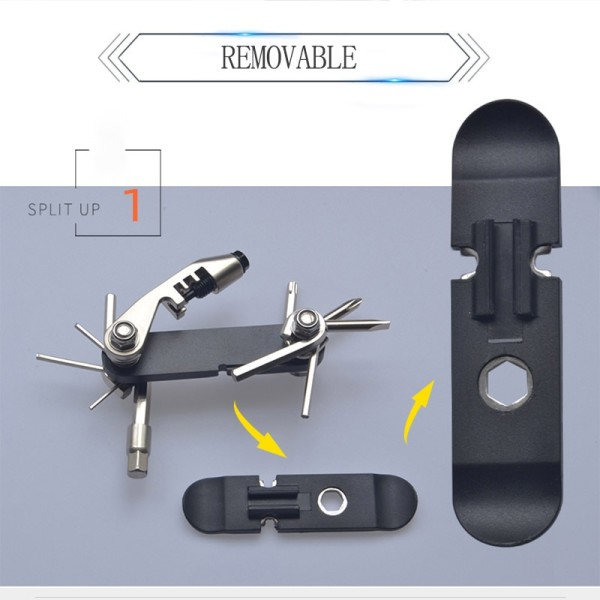 Cykel Reparation Verktyg Kit MTB Insexnyckel Cykling Skruvmejsel Verktyg Däck Spak Insexnyckel
