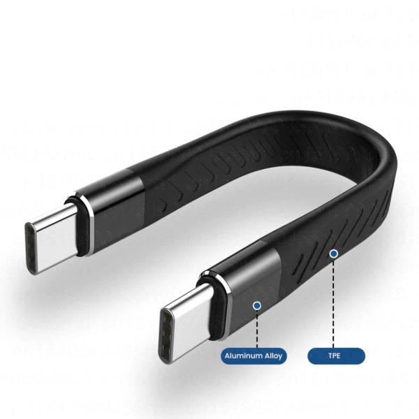 USB Tyyppi C To USB C 3.1 Gen2 10Gbps Data kaapeli MacBook Pro USB C PD 60W 3A QC3.0 pikalataus johto