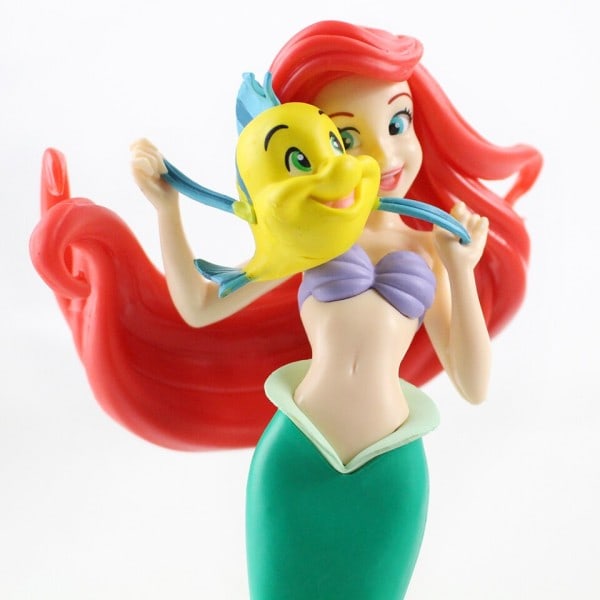 PVC Tecknad Anime Dekor Q Posket Sjöjungfru Princess Lilla Sjöjungfrun Som Figur Premium Figur  Modell Leksak