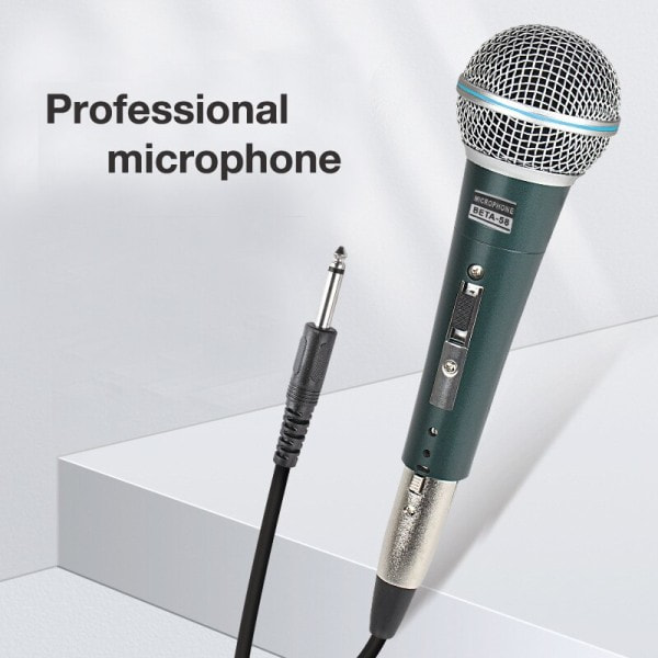 Kädessä pidettävä langallinen mikrofoni ammattimainen karaoke lava käyttö mikrofoni dynaaminen mikrofoni korkea pääte dynaaminen mikrofonit
