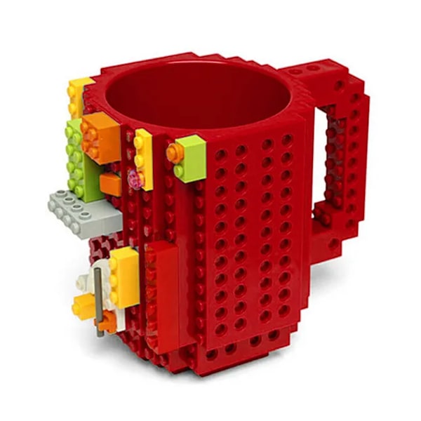 350 ml Creative Mælk Krus Kaffe Kopper Creative Build-on Brick Krus Kopper Drikke Vand Holder