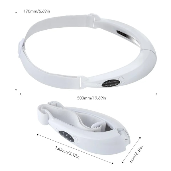 Face Lifter V-Line Up Face Lifting Belt Face Slimming Vibration Massager LED Display