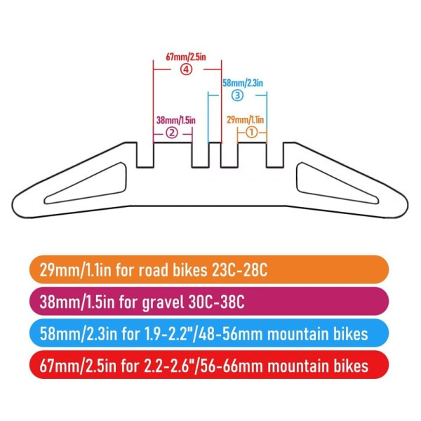 Cykel Stativ Indendørs Cykel Opbevaring Parkering Stativ Vej Mountain Cykelstativ Holder
