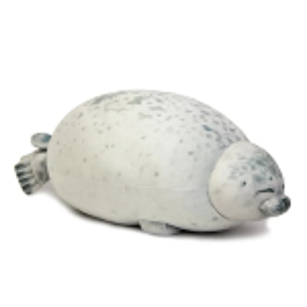 40 cm Angry Blob Seal Pute Chubby 3D Novelty Sea Lion Dukke Plysj Fylt Leketøy