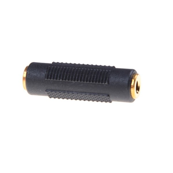 Kulta pinnoitettu 3,5 mm naaras 3,5 mm naaras liitin stereo liitin sovitin