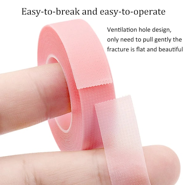 10 stykker Micropore Øyenvippe Tape Vippeforlengelse Rekvisita Sminke Verktøy Engros Vipper Tilbehør Sminke Verktøy Vippeløfting Tape