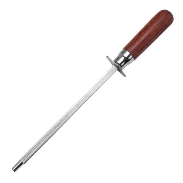 10'' Profesjonell kokk kniv sliper stang tre håndtak diamant sliping pinne sliping stål