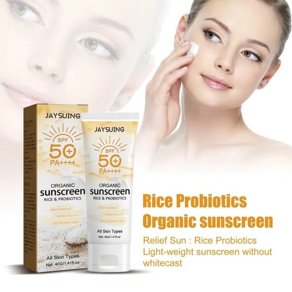 Solkräm kräm SPF 50 Ansiktsbehandling Kropp Sol Screen Sol Vård Ansikte Sol Block Hud Skyddande Oljekontroll Återfuktande blekning