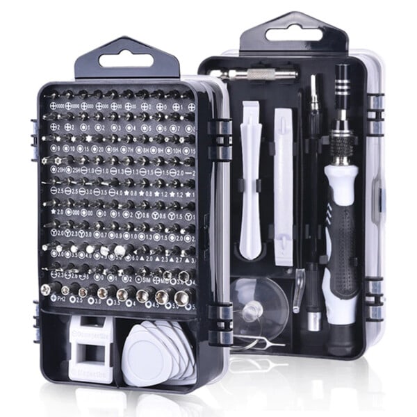 Skruvmejsel Set 115 In 1 Magnetisk Skruvmejsel Torx Hex Phillips Screw Bits