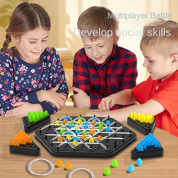 Kjede Trekant Sjakk Splendor Duell Brett Spill Strategi Spill