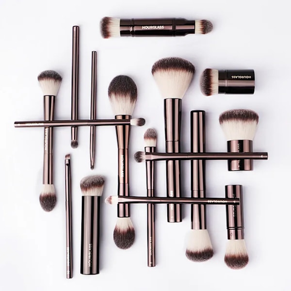 Timglas Smink Borstar Powder Foundation Concealer rouge