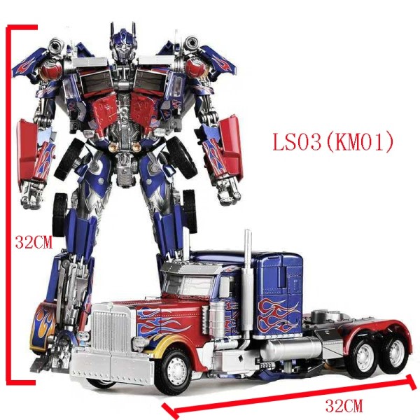 Transformasjon Leker Optimus Primal Action Figurine Robot Modell Legering