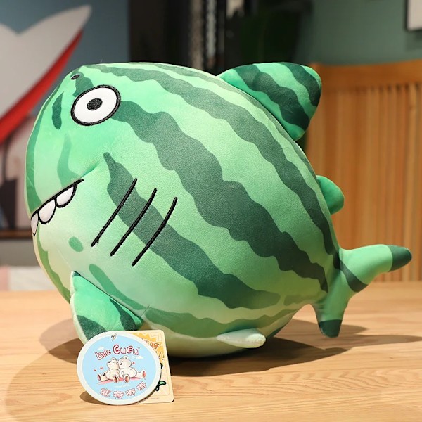 Funny Shark & Bee Plysh Toy Fylt Myk Shark Bee Eagle Doll Pute Pute