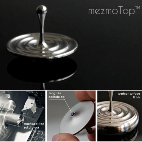 Spinning Top Roterende Magnetisk Dekoration Desktop Dråber Spiner Legetøj