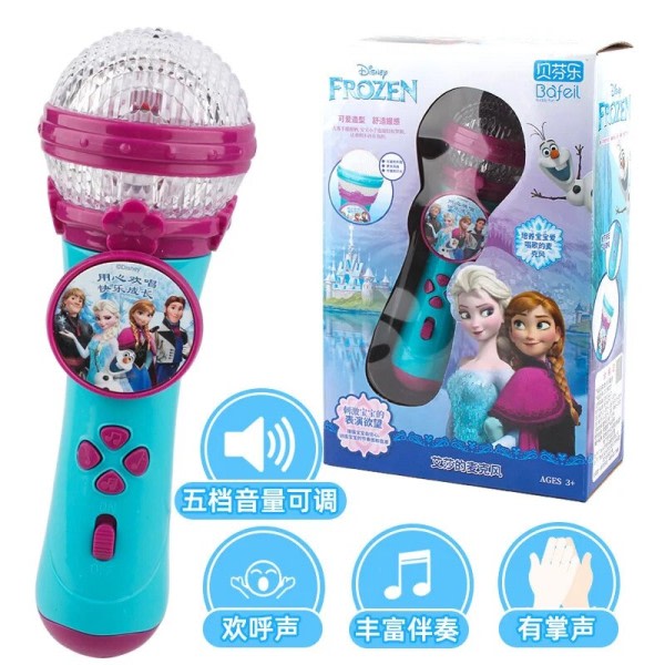 Minnie Sang Mikrofon legetøj Musik børn frosset mikrofon  baby sang pige legetøj