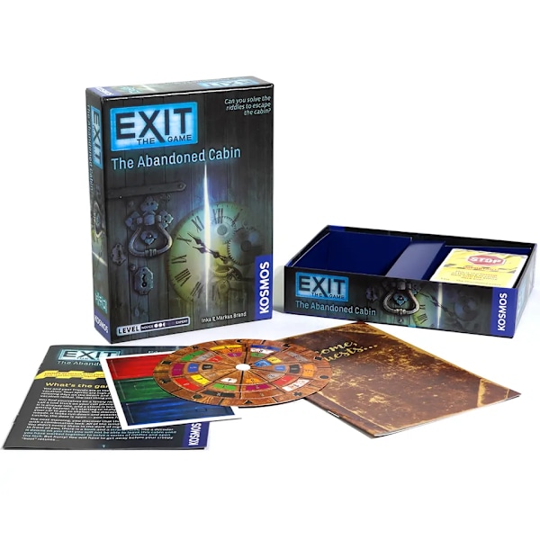 Exit The Abandoned Cabin Exit The Game Card Game A Kosmos Game Kennerspiel Des Jahres Winder Family-Friendly Card