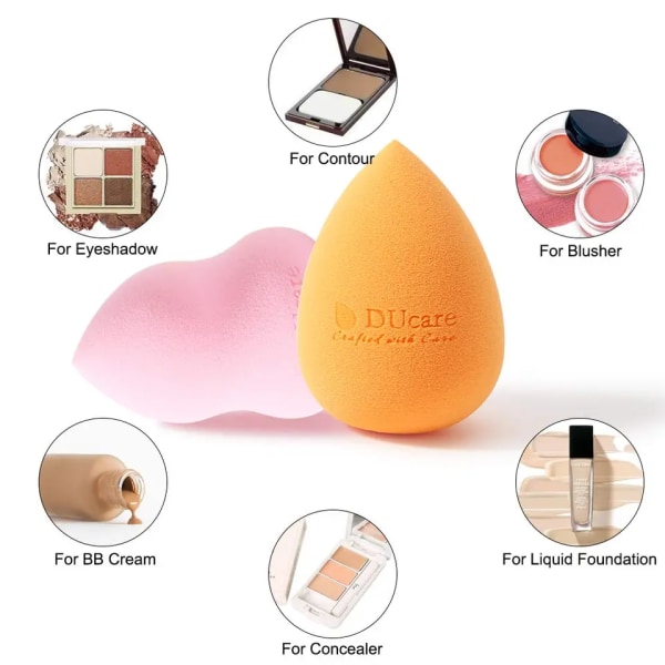 Foundation børste flad top kabuki makeup børster syntetisk hår flydende blanding mineral pulver