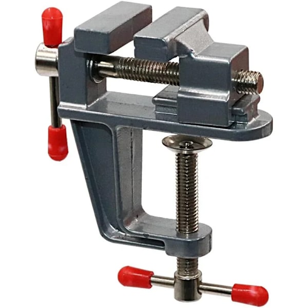 Mini Bänk Skrut Muliti-Funcational 3,5& quot Aluminium Miniatyr Små Juvelerare Hobby Klämma