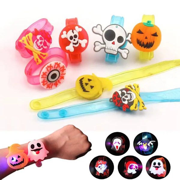 20 pieces Glowing Halloween Armbånd Ringer