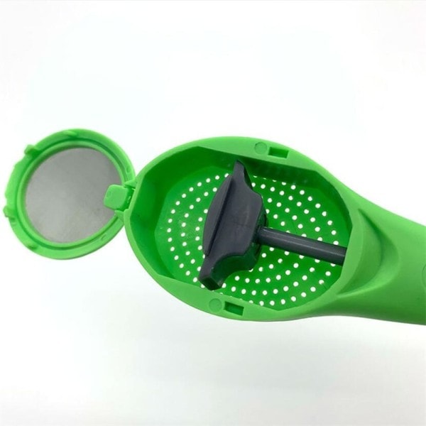 Te Infuser Inbyggd Plunger Hälsosam Intens Smak Återanvändbar Te påse Plast