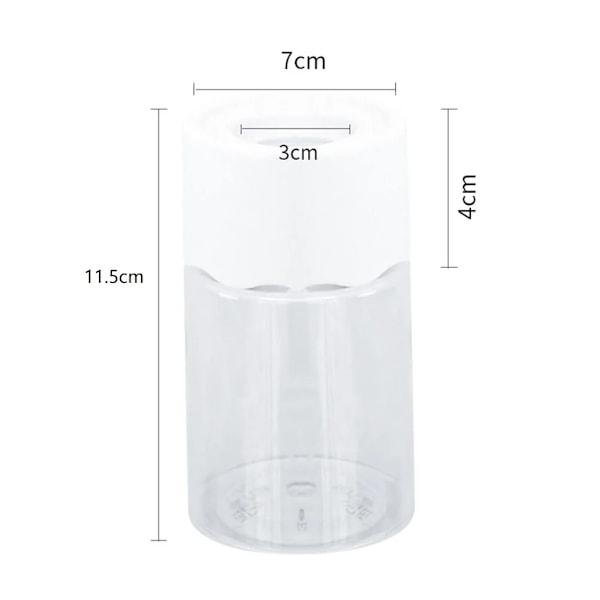 Mini Hydroponic Blomma Kruka Hem Vas Dekor Transparent Imitation Glas Smutsfri Växt Krukor Grön Växter Kruka För Hem Dekoration