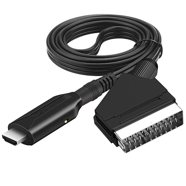 Scart Til HDMI Konverter Lyd Video Adapter