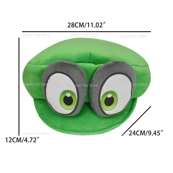 Anime Mario Pehmo Cappy hattu Bros Luigi Wario Cosplay lippikset lahjat aikuisille lapsille juhla lelut