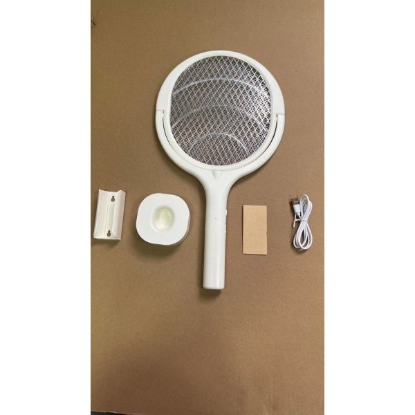 Rask lading racket Kill Fly Bug Sikkerhet ABS Justerbar Elektrisk Mygg Swatter