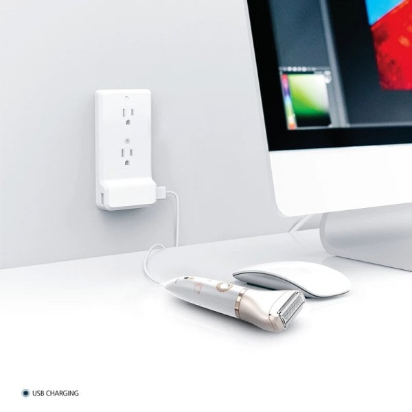 Sähköinen naisten epilaattori kivuton karvojen poistoaine vedenpitävä USB lataus epilaattori jalat kasvo huulet bikinit naisten karvanpoisto