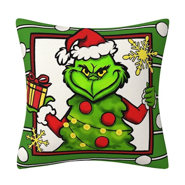 jul dekoration kudde soffa kudde överdrag grönt jul släng kudde överdrag