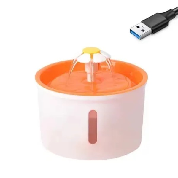 1,6L automaattinen kissa koira vesi suihkulähde sähkö lemmikki juoma syöttölaite kulho USB