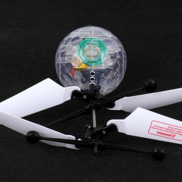 Farverig Mini Shinning LED Drone Lys Crystal Ball Induction Quadcopter Aircraft  drone Flying Ball Helikopter