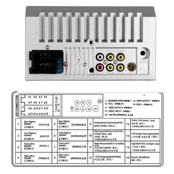 Auto Radio 7 tuumaa HD Auto radio Multimedia MP5 soitin Auto Stereo Bluetooth USB TF FM