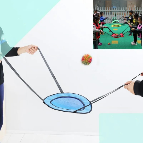 Kahden pelaajan Interaktiivinen Toss and Catch Ball Peli Sensory Play Lelut