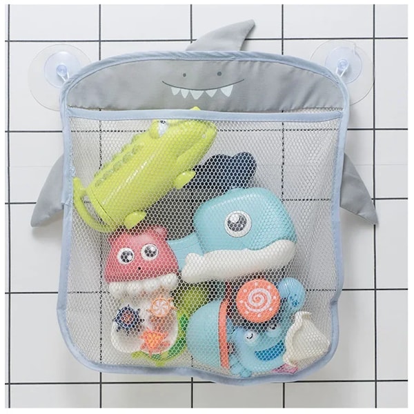 Baby Bade Legetøj Arrangør Hurtig Dry Småbørn Mesh Net Taske
