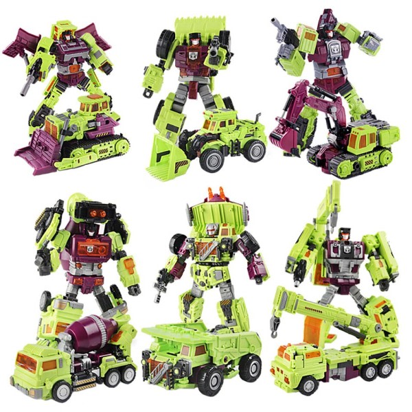 Transformation Combiner Action Figur Film Model KO JINBAO Deformation Bil Robot