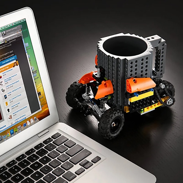 350 ml Creative Mælk Krus Kaffe Kopper Creative Build-on Brick Krus Kopper Drikke Vand Holder