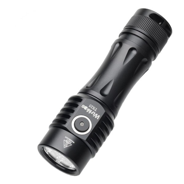 Kraftig 4000lm EDC 21700 Lommelygte Quad TIR Optic Med Multi Color Aux LEDs Anduril 2.0 UI USB