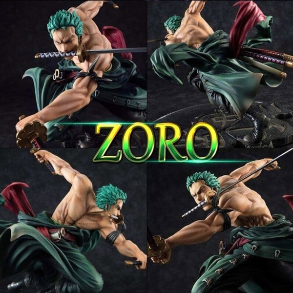 One Piece Figure Roronoa Zoro Action Figures Anime Figurine Manga Modell Decoration Collection