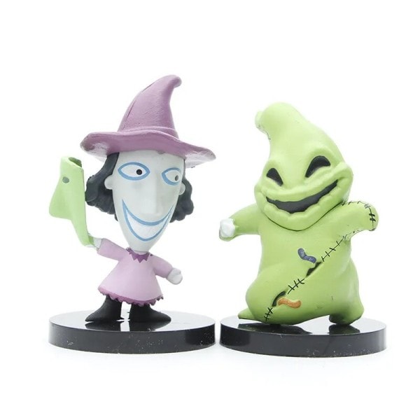 Jul Jack Model Jack Skellington Figur Frygtelig Halloween Dukke Model Ornamenter