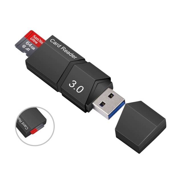 USB 3.0 Card Reader 2.0 For USB Micro SD Adapter Flash Drive Smart Memory Card Reader