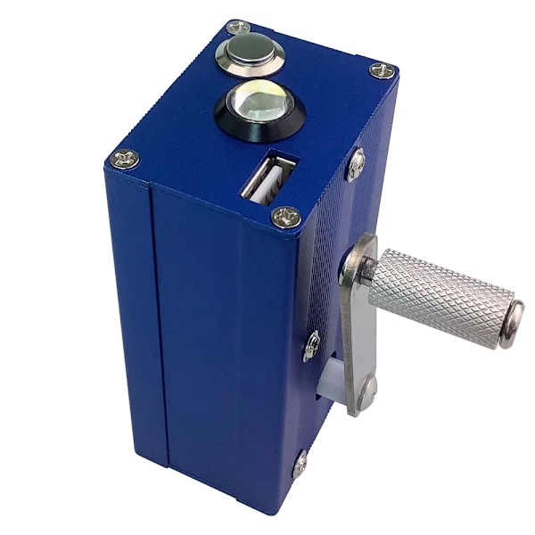 Bærbar Multifunktion Emergency Survival Hand Crank Charge Generator