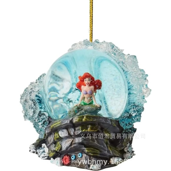 Hot leker Disney Tegneserie Dekorasjon Frozen Prinsesse Serie Modell Handling Figurer Bil Ornamenter