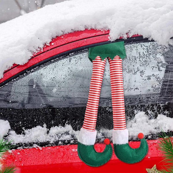 Jul alv nisse ben bil tilbehør jule dekor til hjemme jul tre anheng pynt