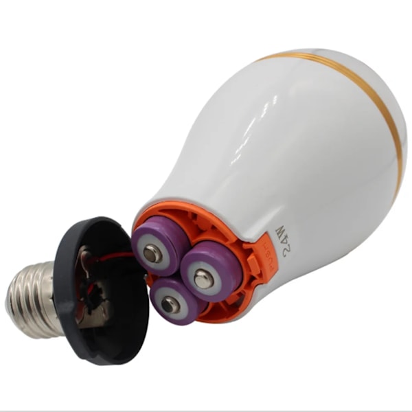 Bärbar Lyktor Nödläge Lampa Glödlampa Batteri Lantern BBQ Camping Ljus