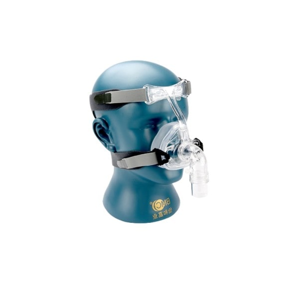 Nesemaske Med Hodeplagg Silisium Gel Puter For CPAP Maskin Søvn apné