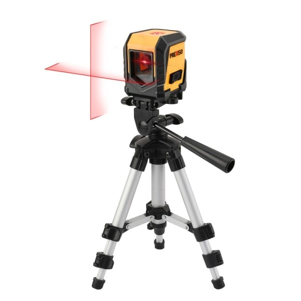 Kryds Linje Laser Niveau Med Automatisk Selvnivellering Rød Nivel Laser Horisontal Og Lodret Kryds Linjer