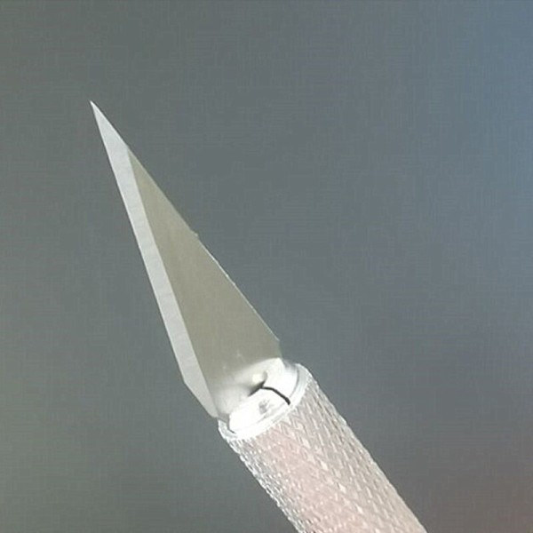 100 bitar Kniv Trä Snideri Frukt Mat Skalpell Hantverk Skulptur Skärning Verktyg
